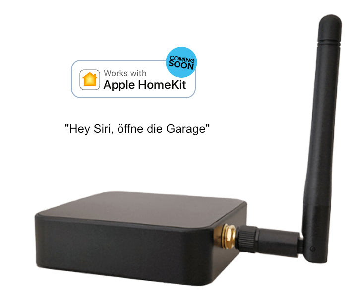 1Control LINK, Wi-Fi-Zubehör Fernöffnung und Sprachbefehle, kompatibel mit Solo Toröffner der 2ª Generation, Alexa, Google Home und Siri,