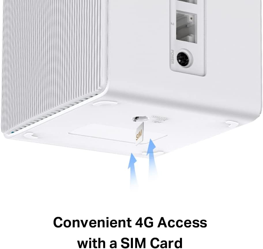 Mercusys MB110-4G routeur sans fil Ethernet Monobande (2,4 GHz) Blanc