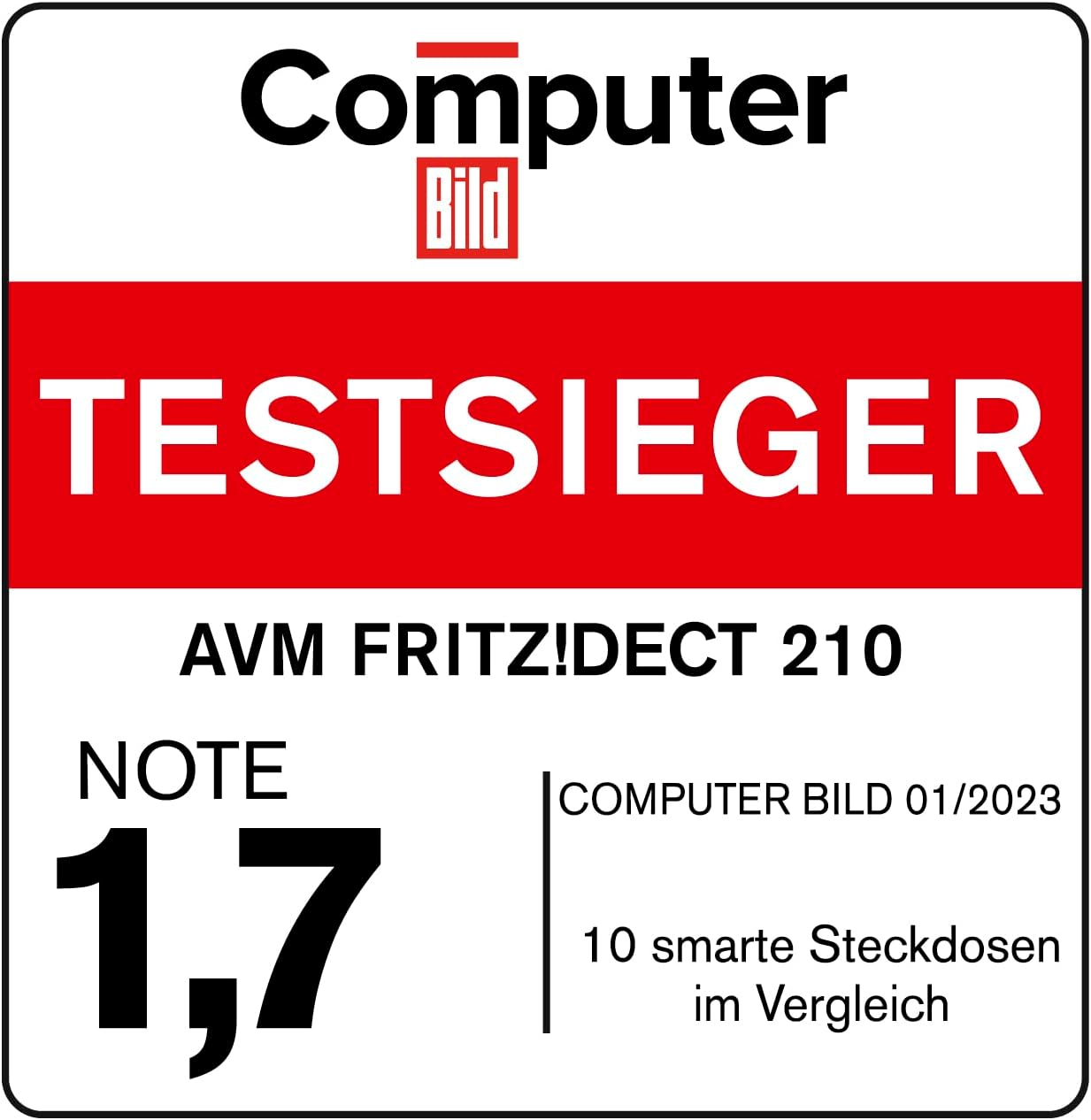 AVM FRITZ!DECT 210 (Intelligente Steckdose für Smart Home, steuerbar zum Energie sparen, mit Spritzwasserschutz (IP 44) für Einsatz im Außenbereich)