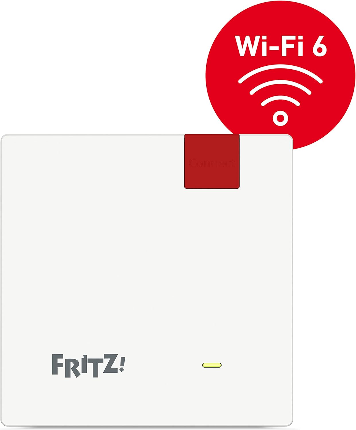AVM FRITZ!Repeater 1200 AX (Wi-Fi 6 Repeater mit zwei Funkeinheiten: 5 GHz-Band (bis zu 2.400 MBit/s), 2,4 GHz-Band (bis zu 600 MBit/s), deutschsprachige Version
