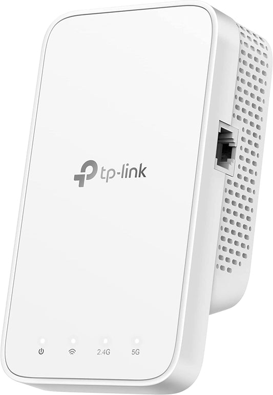 TP-Link RE330 WLAN Verstärker Repeater AC1200 (867MBit/s 5GHz + 300MBit/s 2,4GHz, WLAN Verstärker, App Steuerung, Signalstärkeanzeige, kompatibel zu allen WLAN Geräten, AP Modus)
