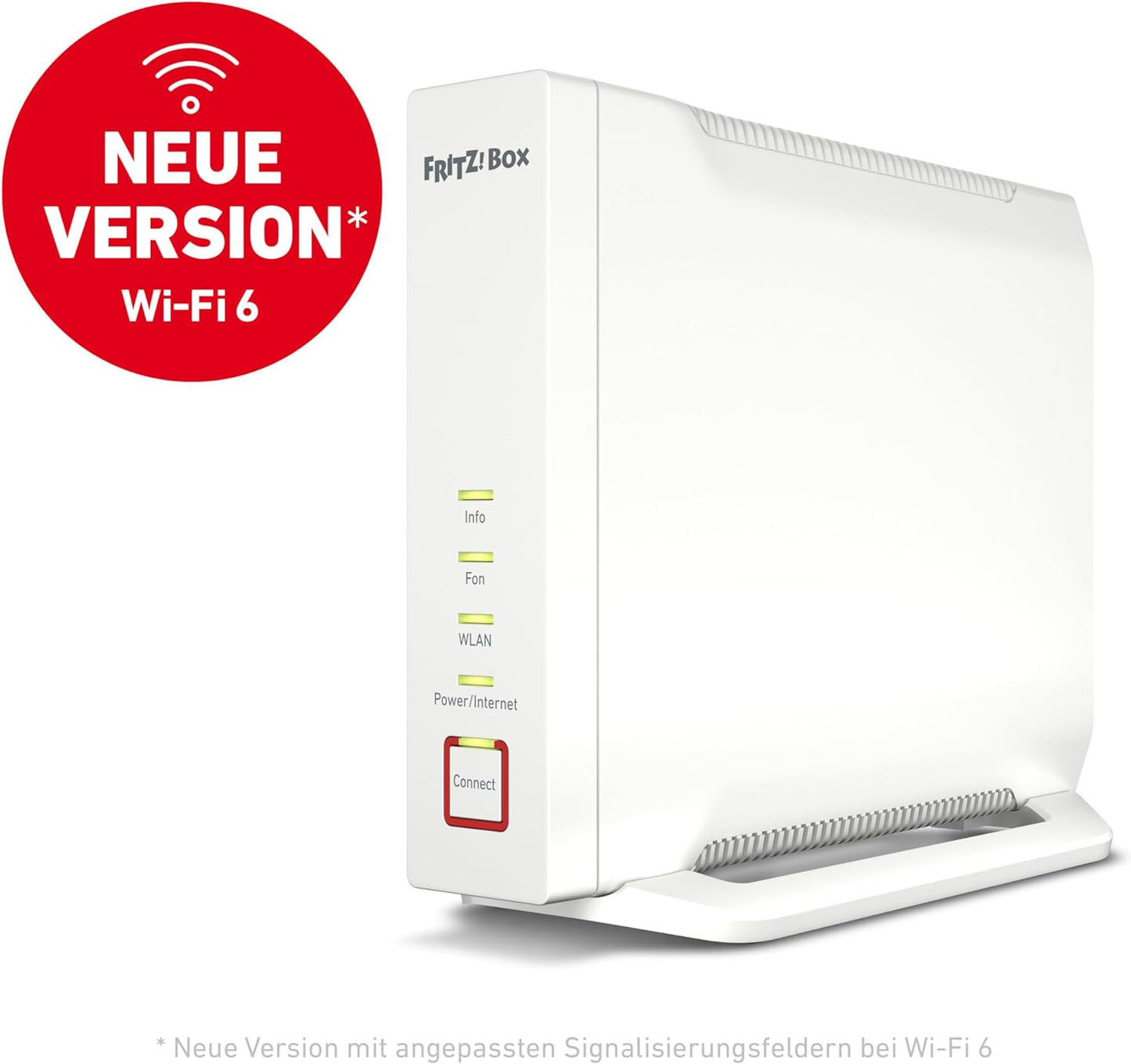 AVM FRITZ!Box 4060 (Wi-Fi 6 Mesh Router, bis zu 4.800 MBit/s (5 GHz) & 1.200 MBit/s (2,4 GHz), 3 x Gigabit-LAN, DECT-Basis, USB 3.0, deutschsprachige Version)