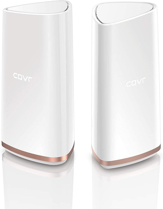 D-Link COVR-2202 Whole Home Mesh Wifi System (Tri-Band AC2200, kombinierte WLAN-Geschwindigkeit von bis zu 2,2 Gbit/s)
