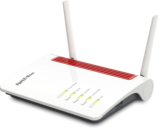 AVM FRITZ!Box 6850 LTE International (LTE-Modem, bis zu 150 MBit/s, WLAN AC+N bis 866 MBit/s (5 GHz) und 400 MBit/s (2,4 GHz), 4 x Gigabit-LAN, 1x USB 3.0), geeignet für Österreich/Schweiz