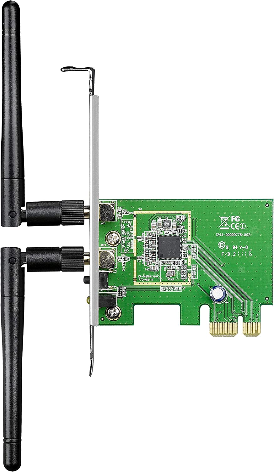 Asus PCE-N15 Wireless PCI-E card 802.11n, 300Mbps (2T2R)